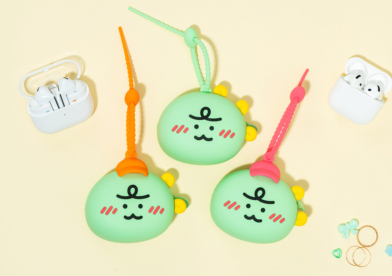 Silicone Pouch Jordy Hat(PINK) - Korean kawaii Kakao Friends | Koolseoul