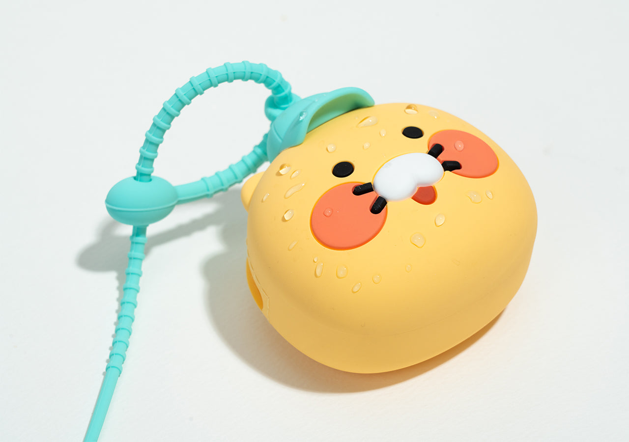 Silicone Pouch Jordy Hat(PINK) - Official Kakao Friends merchandise | Koolseoul