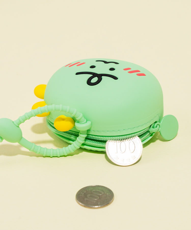 Silicone Pouch Chunsik Hat(MINT) - Korean kawaii Kakao Friends | Koolseoul