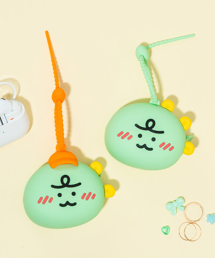 Silicone Pouch Jordy Hat(PINK) - Korean kawaii Kakao Friends | Koolseoul