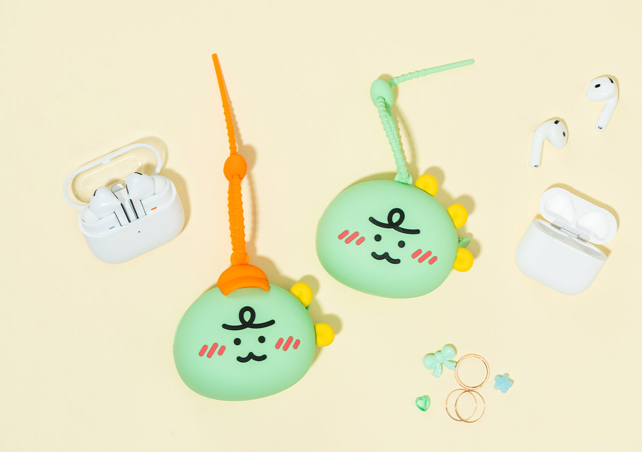 Silicone Pouch Jordy Hat(PINK) - Korean kawaii Kakao Friends | Koolseoul