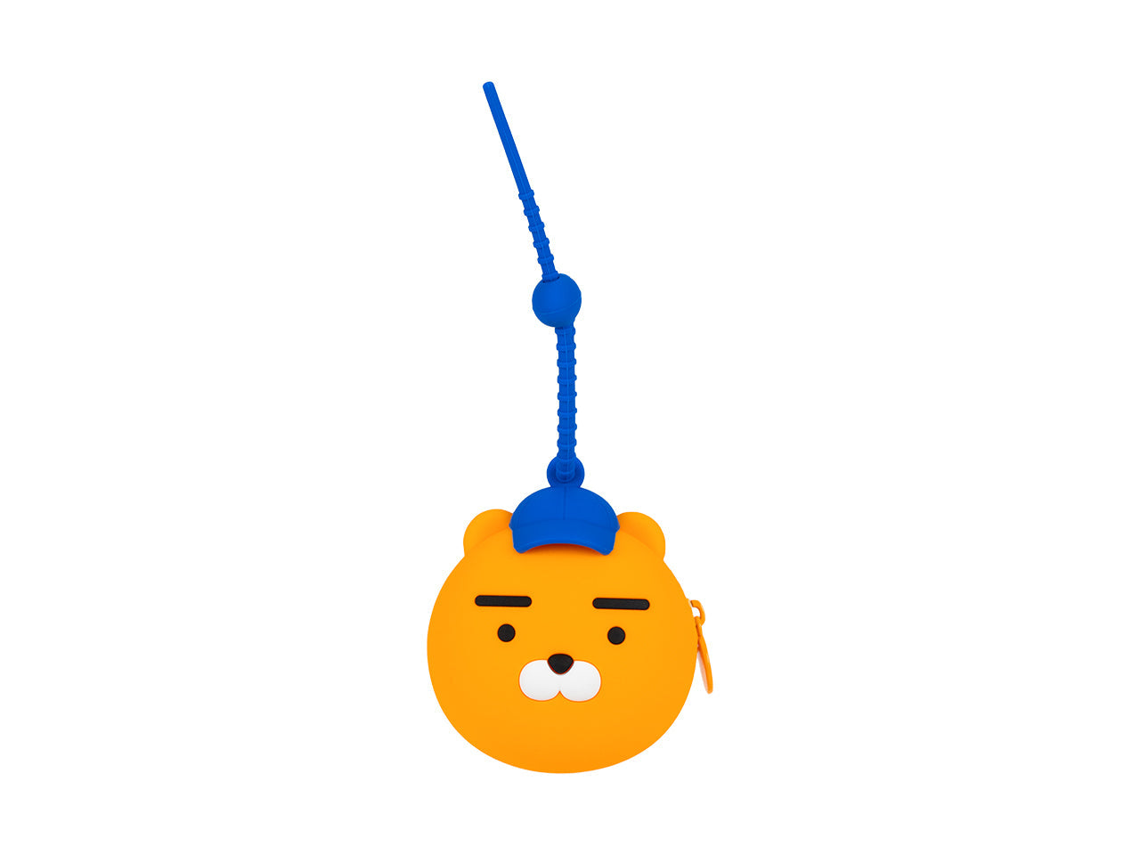 Silicone Pouch Ryan Hat(BLUE) - Authentic Kakao Friends from Korea | Koolseoul