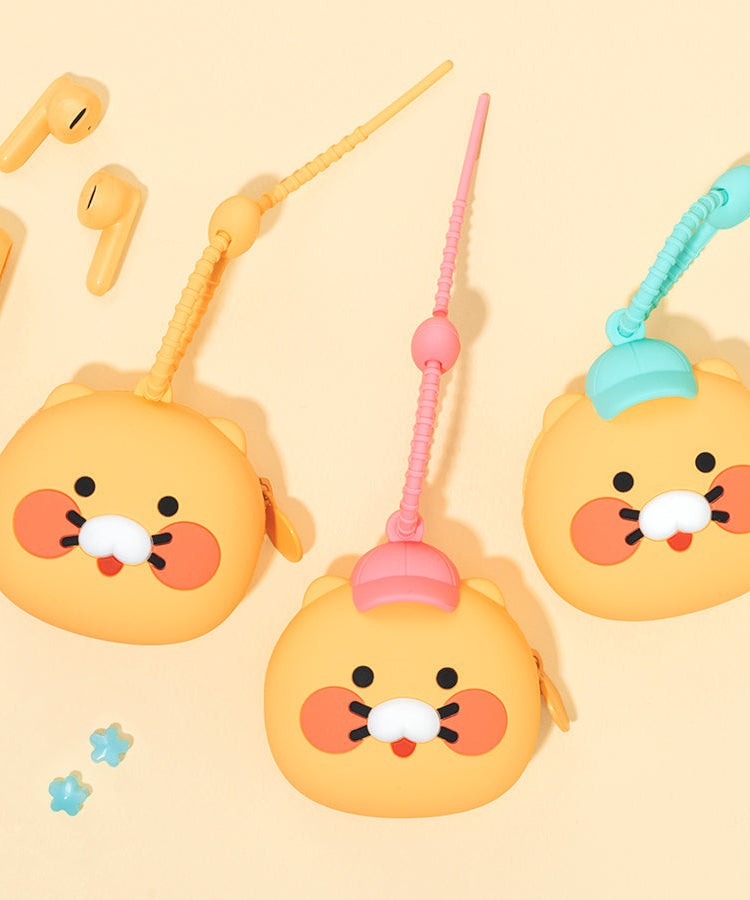 Silicone Pouch Chunsik Hat(MINT) - Korean kawaii Kakao Friends | Koolseoul
