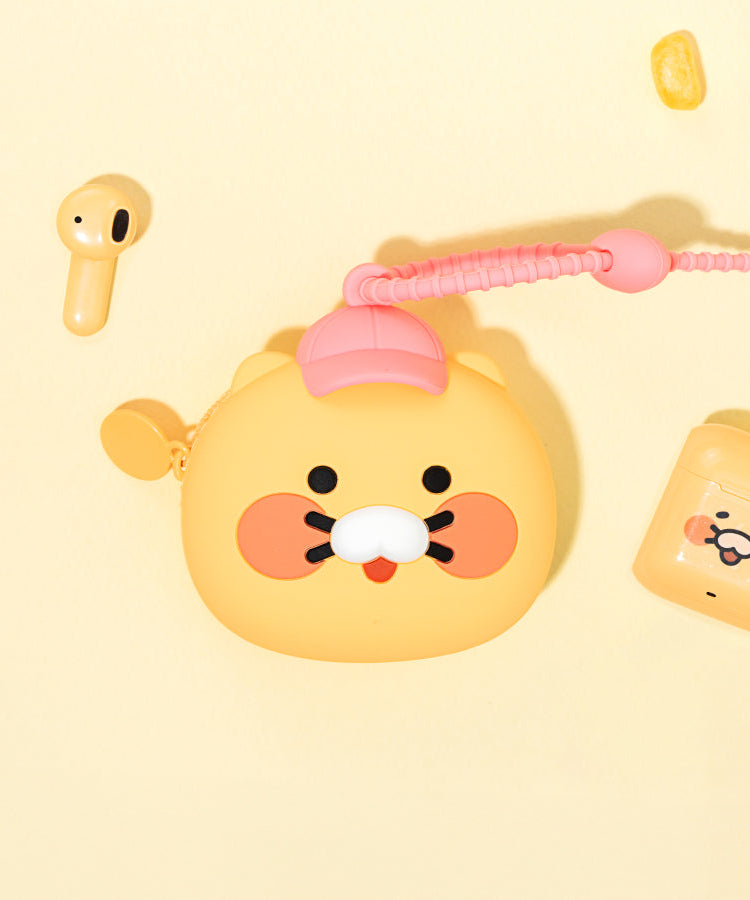 Silicone Pouch Chunsik Hat(PINK) - Korean kawaii Kakao Friends | Koolseoul