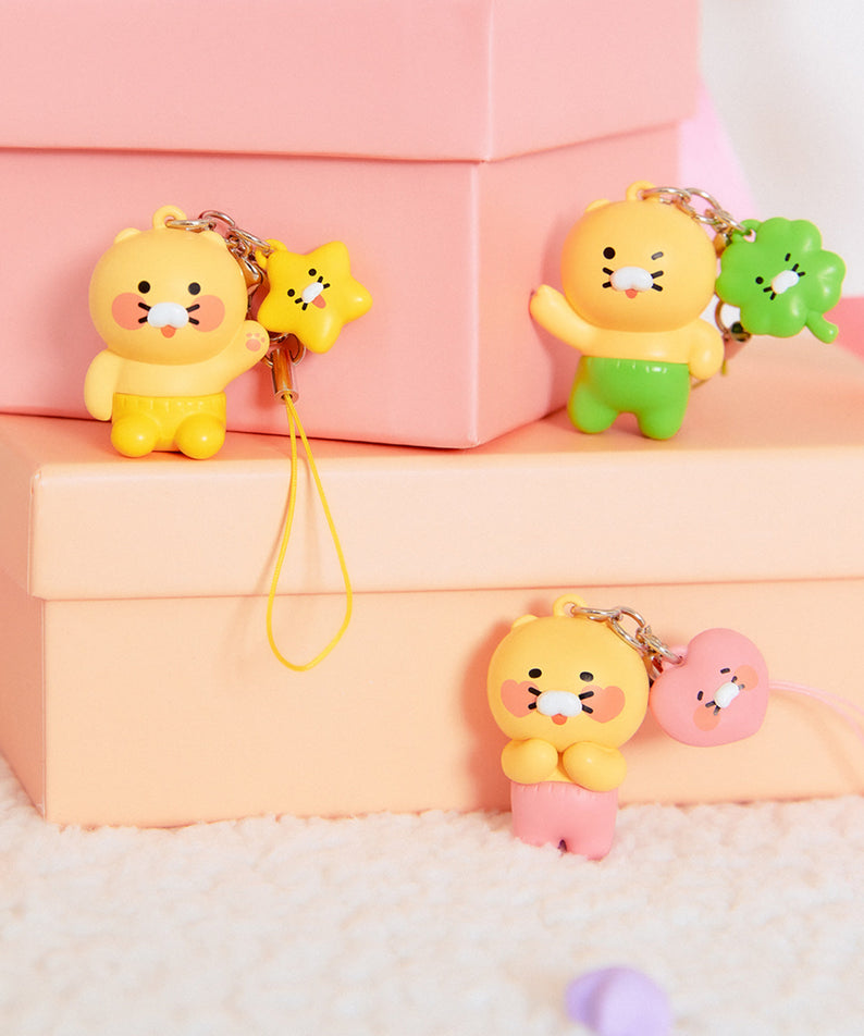 Mini Figurine Keychain Chunsik - Official Kakao Friends merchandise | Koolseoul