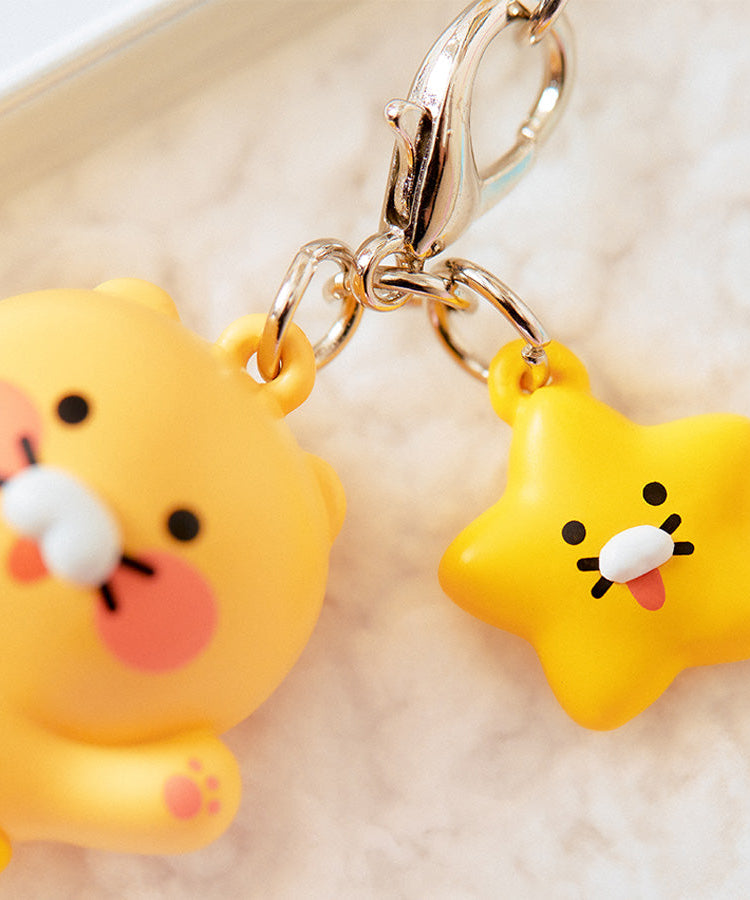 Mini Figurine Keychain Chunsik - Authentic Kakao Friends from Korea | Koolseoul