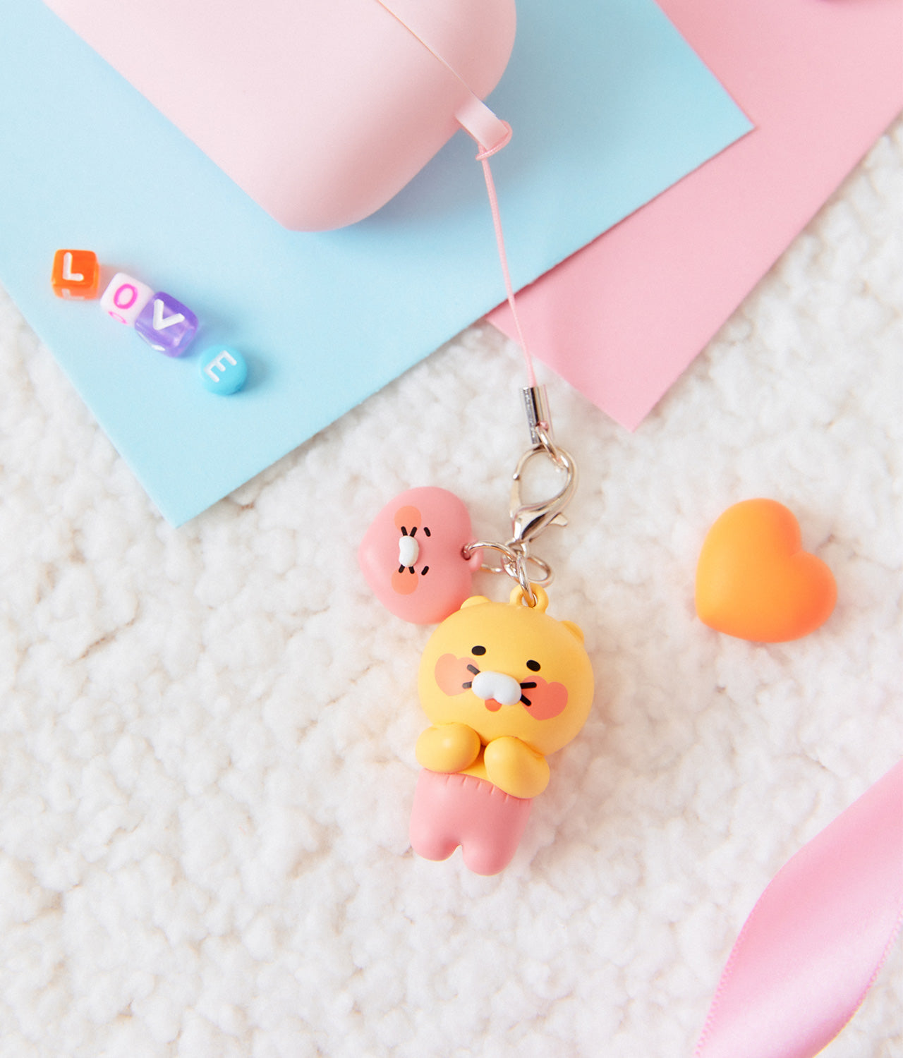 Mini Figurine Keychain Chunsik - Official Kakao Friends merchandise | Koolseoul