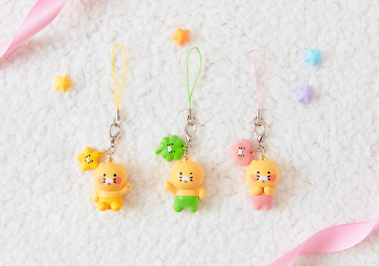 Mini Figurine Keychain Chunsik - Official Kakao Friends merchandise | Koolseoul