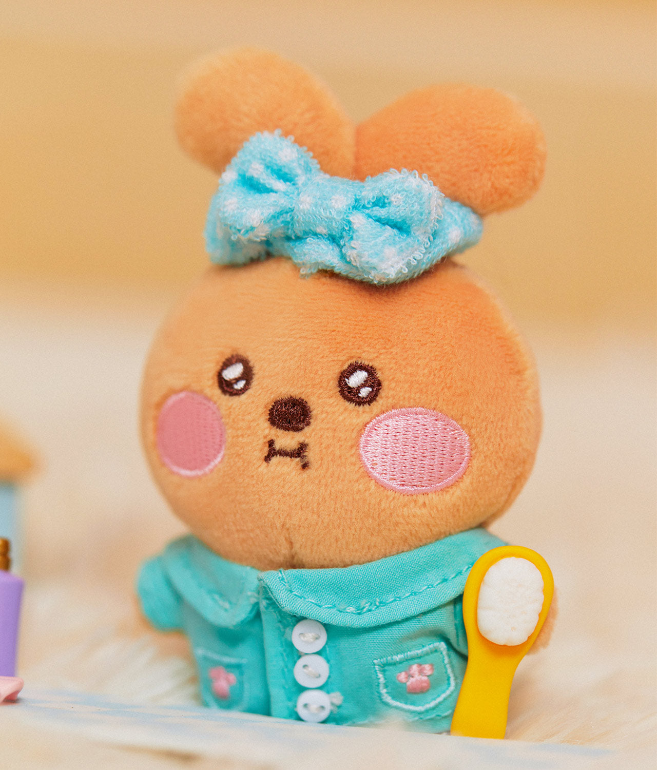 Kakao Friends Little Frodo Plush Keyring