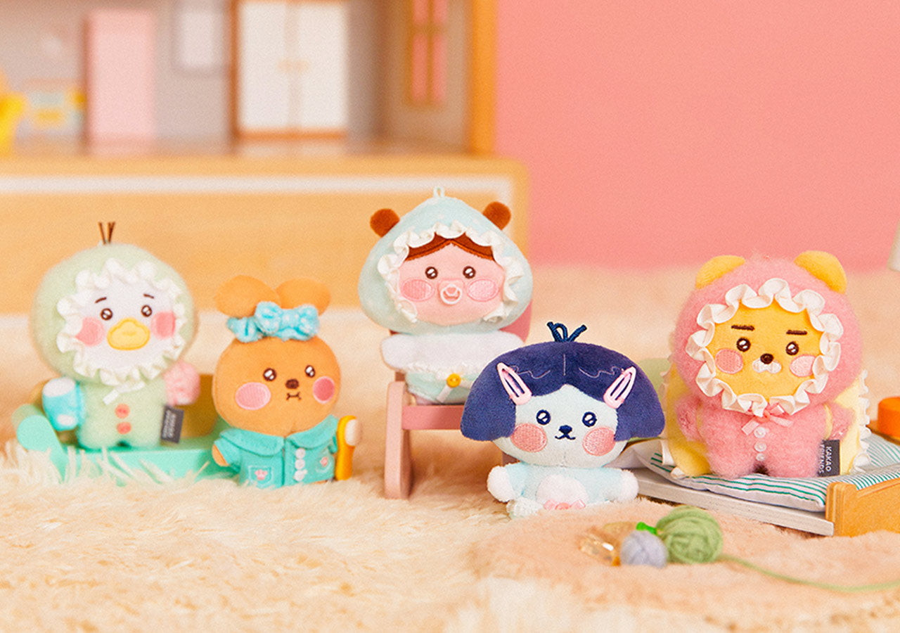 Kakao Friends Little Frodo Plush Keyring