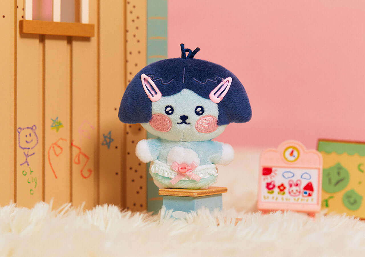 Kakao Friends Little Neo Plush Keyring