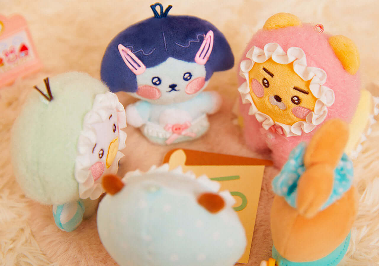 Kakao Friends Little Neo Plush Keyring