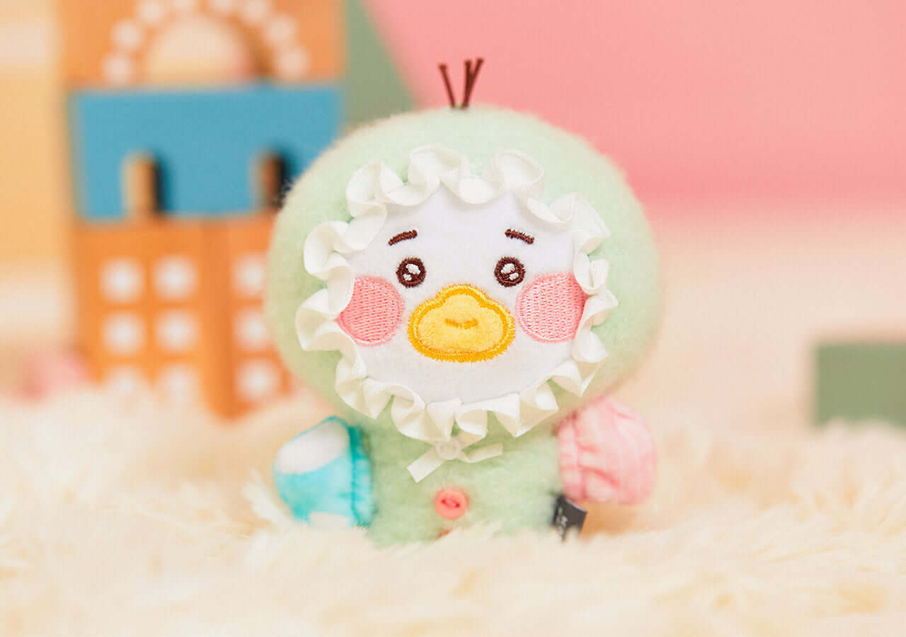 Kakao Friends Little Tube Plush Keyring