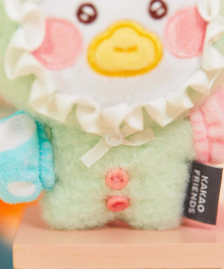 Kakao Friends Little Tube Plush Keyring