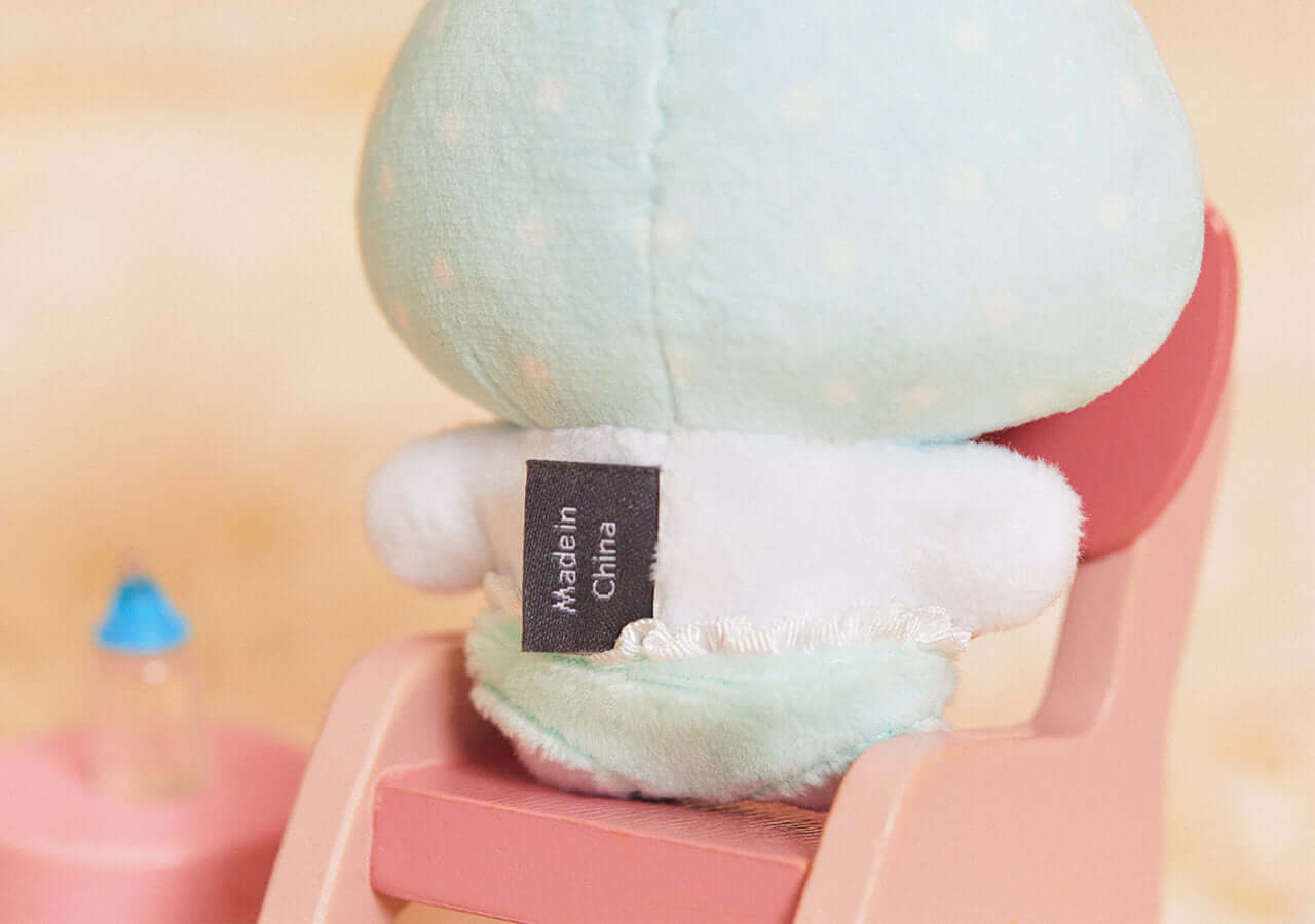 Kakao Friends Little Apeach Plush Keyring
