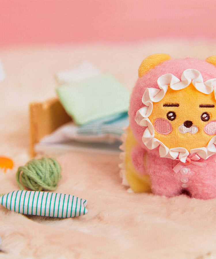 Kakao Friends Little Ryan Plush Keyring