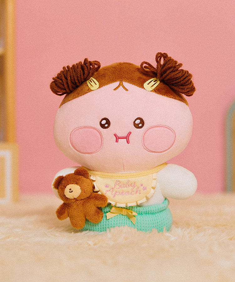Baby Plush Little Apeach - Korean kawaii Kakao Friends | Koolseoul