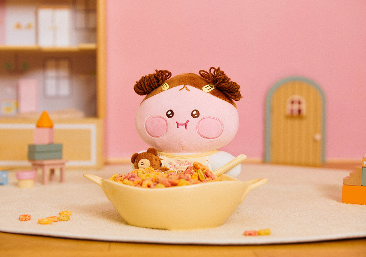 Baby Plush Little Apeach - Official Kakao Friends merchandise | Koolseoul