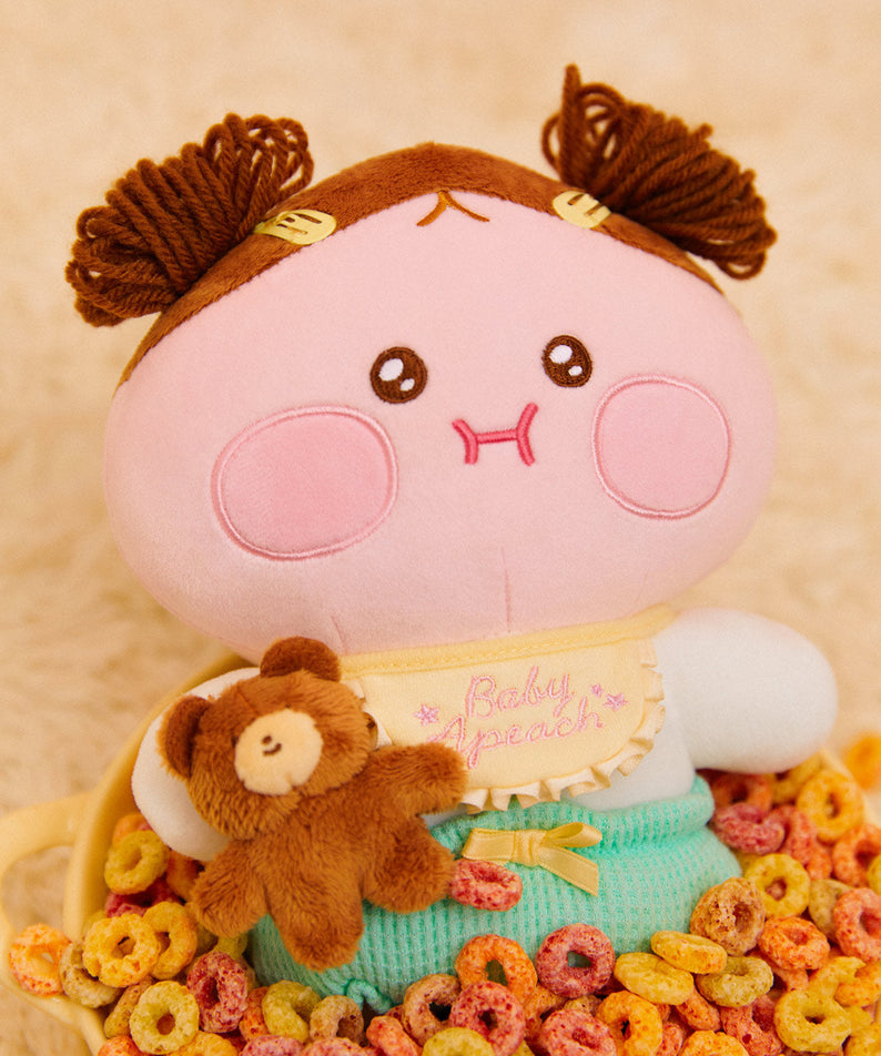 Baby Plush Little Apeach - Authentic Kakao Friends from Korea | Koolseoul