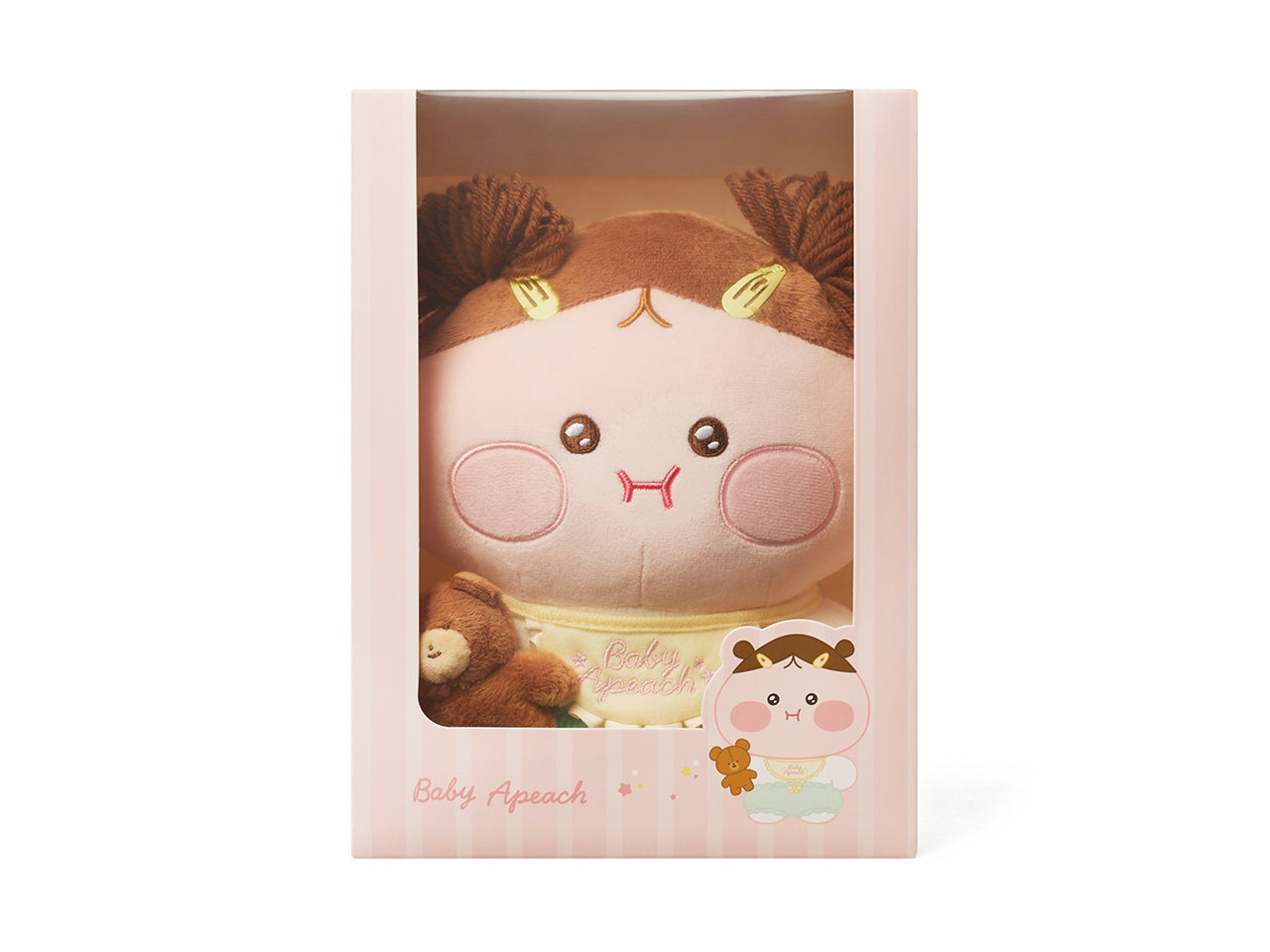 Baby Plush Little Apeach - Authentic Kakao Friends from Korea | Koolseoul