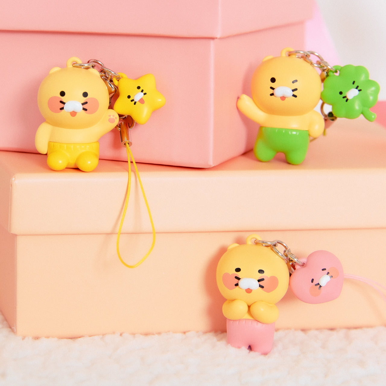 Mini Figurine Keychain Chunsik - Authentic Kakao Friends from Korea | Koolseoul