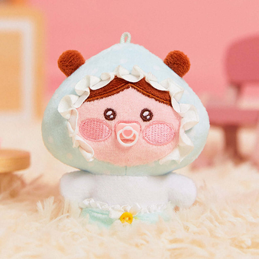 Kakao Friends Little Apeach Plush Keyring