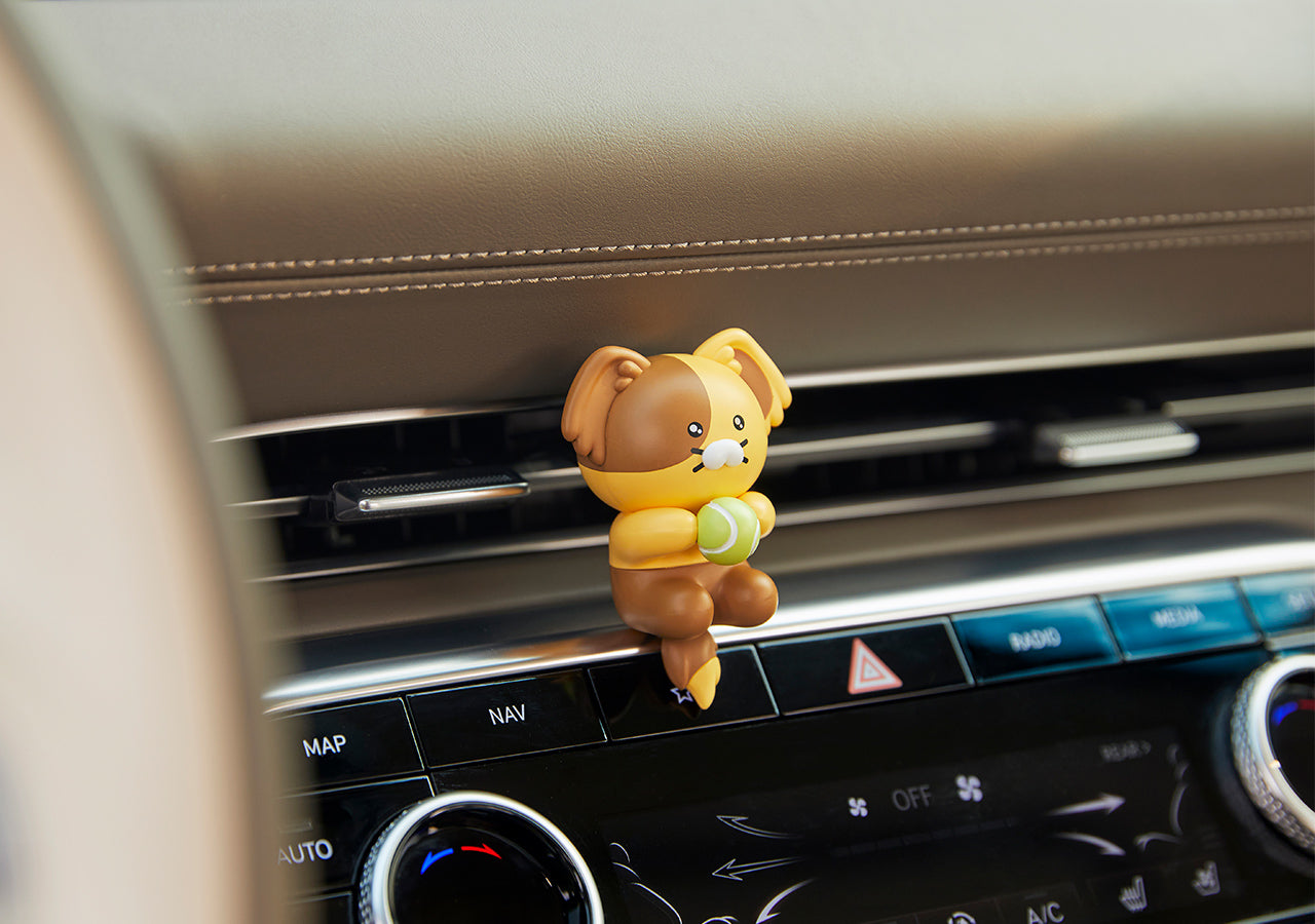 Car Air Freshener Chunsik - Authentic Kakao Friends from Korea | Koolseoul