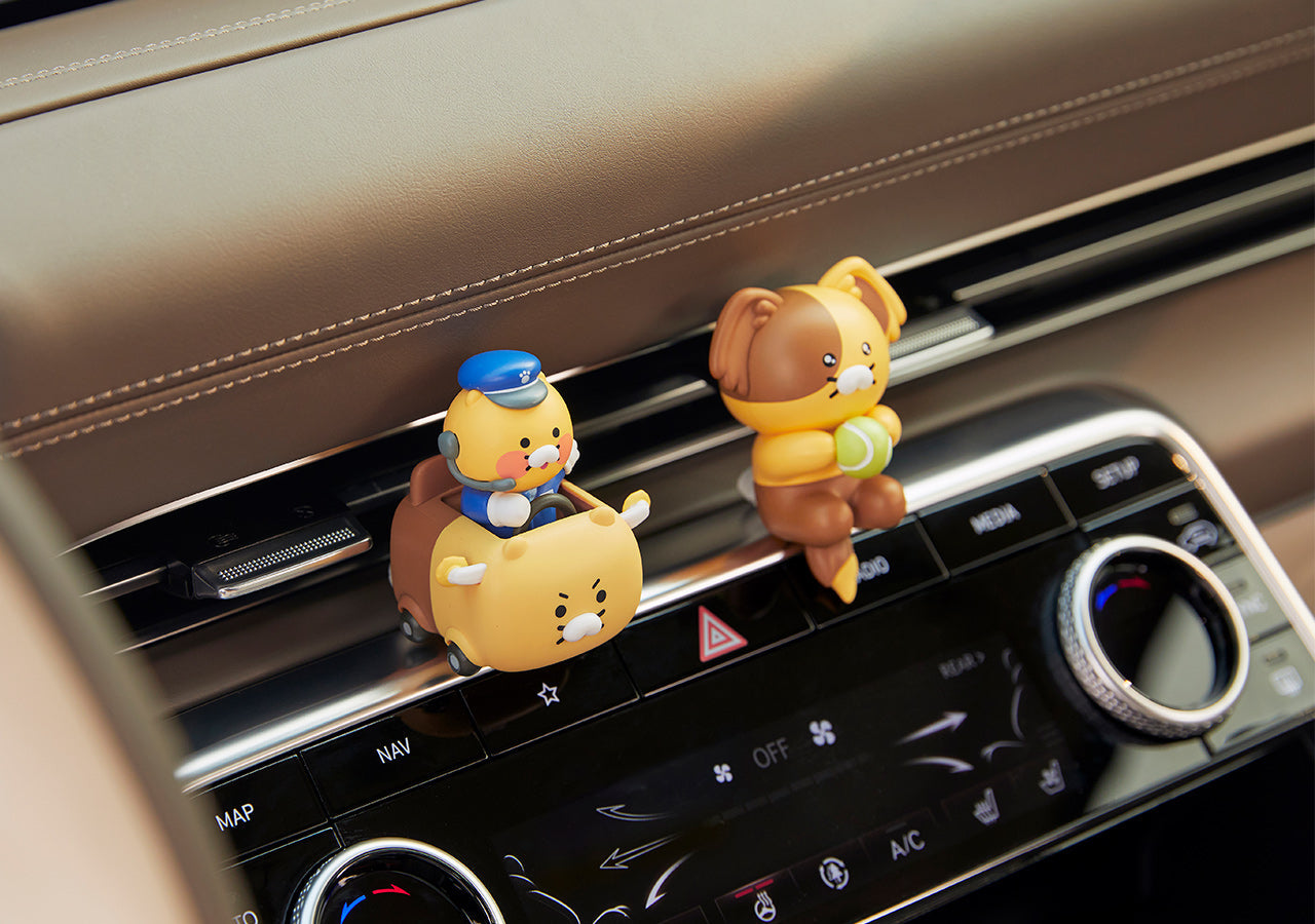 Car Air Freshener Chunsik - Authentic Kakao Friends from Korea | Koolseoul