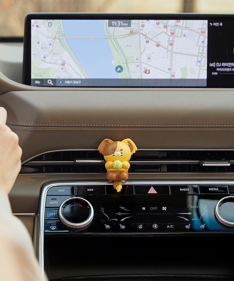 Car Air Freshener Chunsik - Authentic Kakao Friends from Korea | Koolseoul
