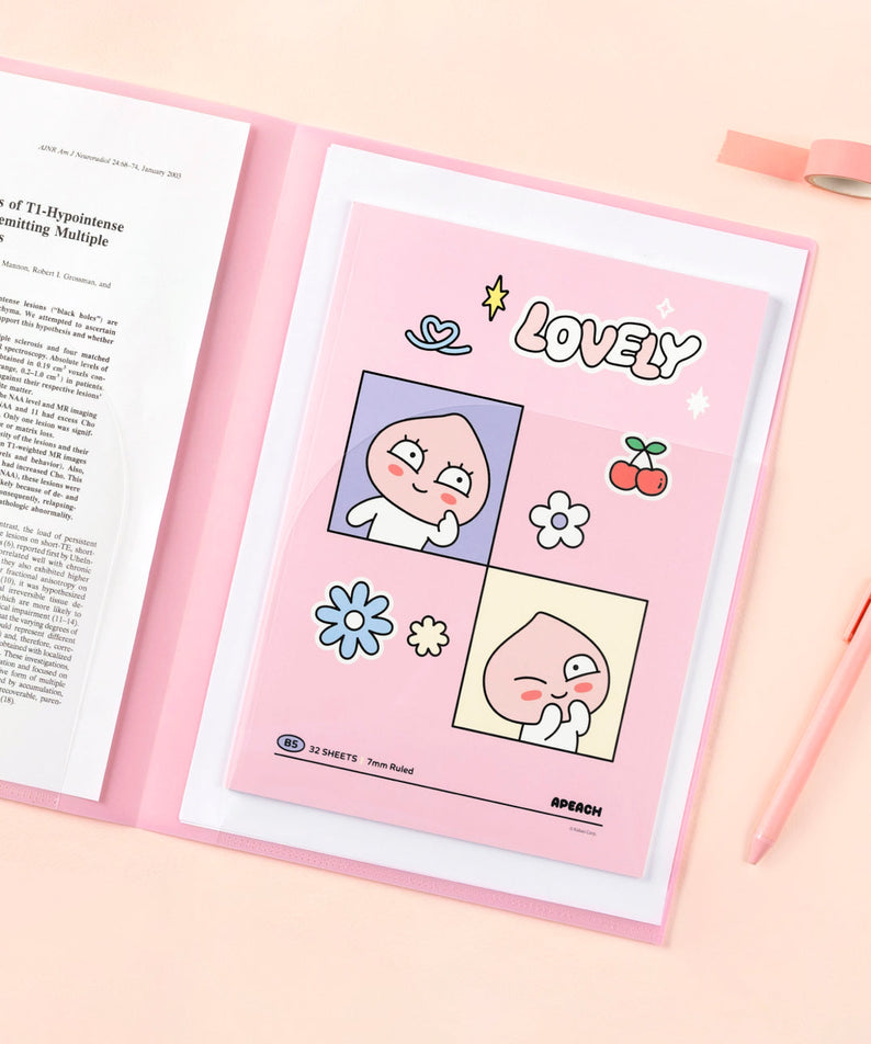2 Apeach Stationery - Official Kakao Friends merchandise | Koolseoul