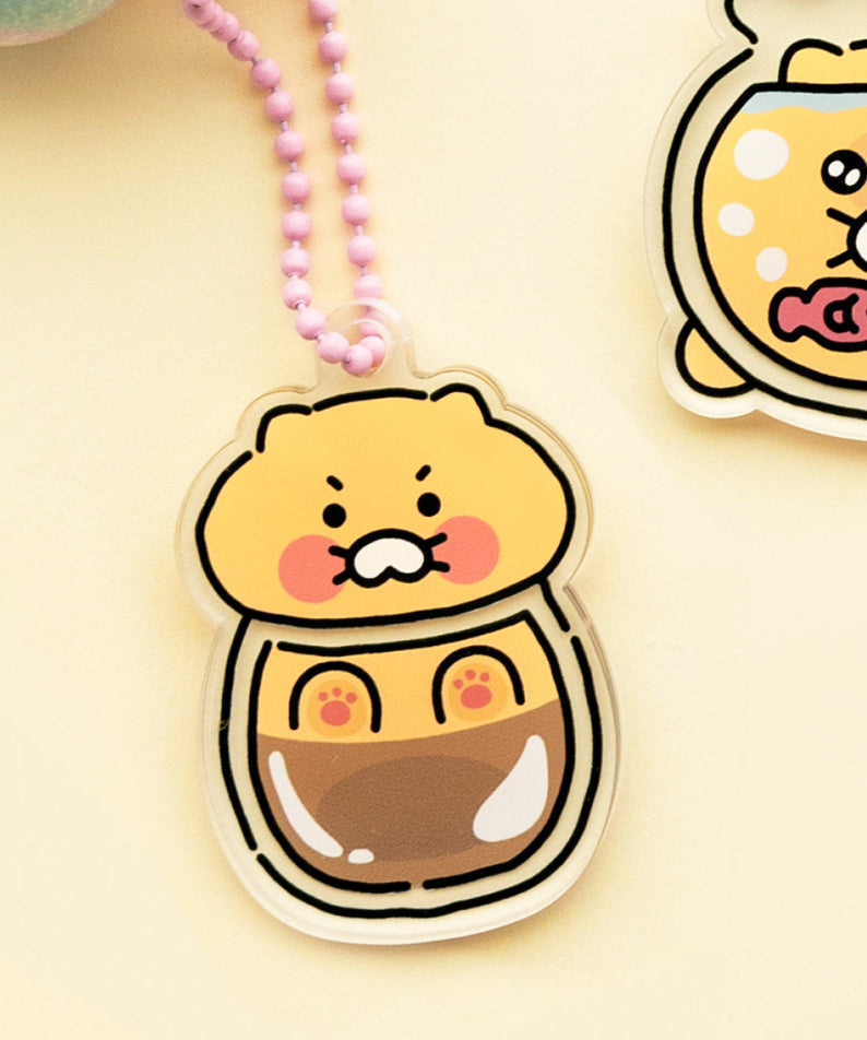 Chunsik Acrylic Keychain - Authentic Kakao Friends from Korea | Koolseoul