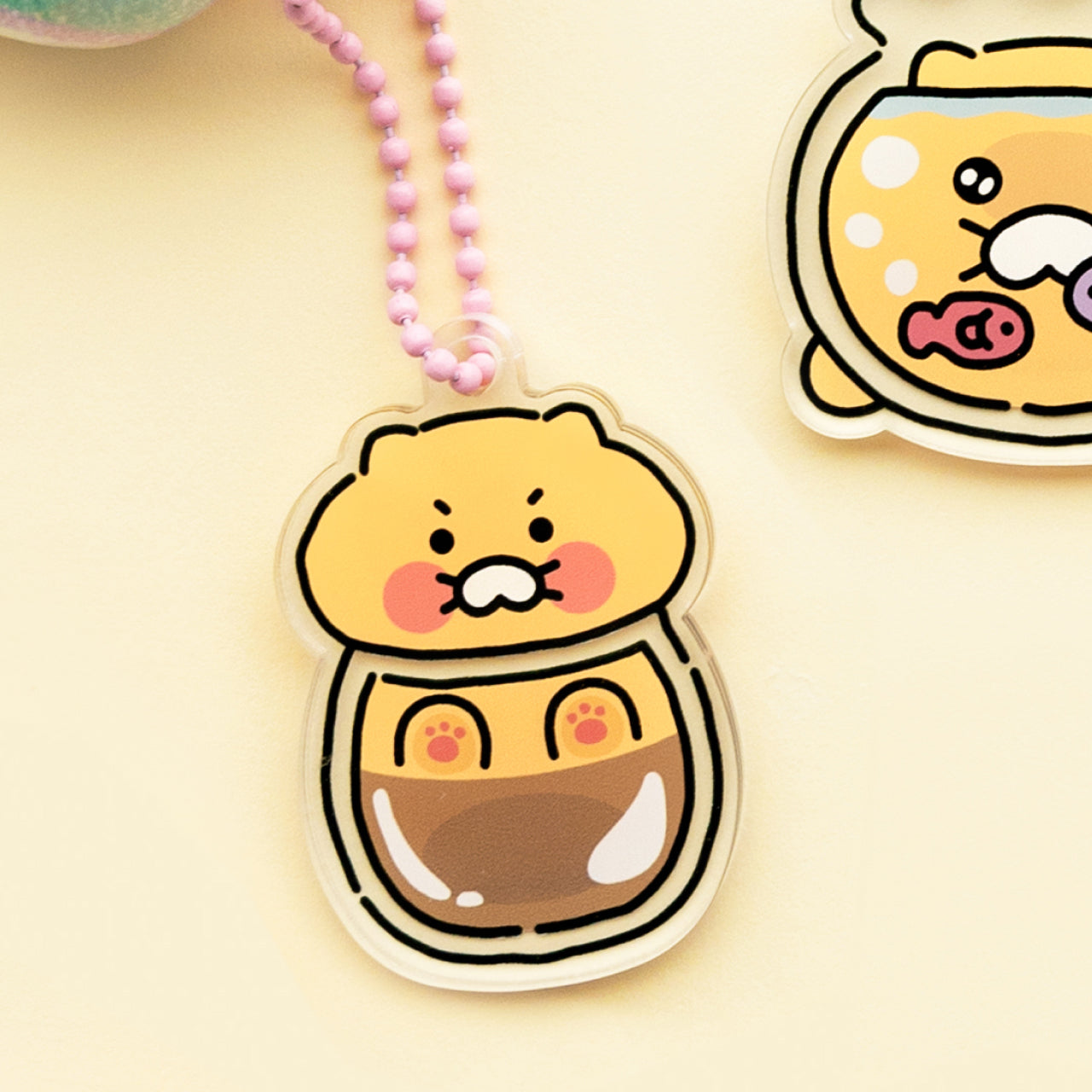Chunsik Acrylic Keychain - Authentic Kakao Friends from Korea | Koolseoul