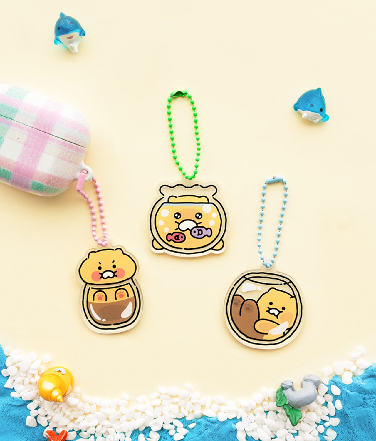 Chunsik Acrylic Keychain - Official Kakao Friends merchandise | Koolseoul