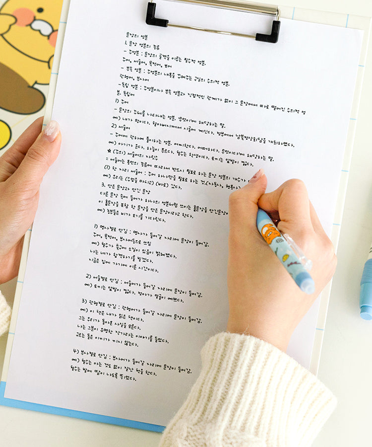 Kakao Friends Apeach Clipboard