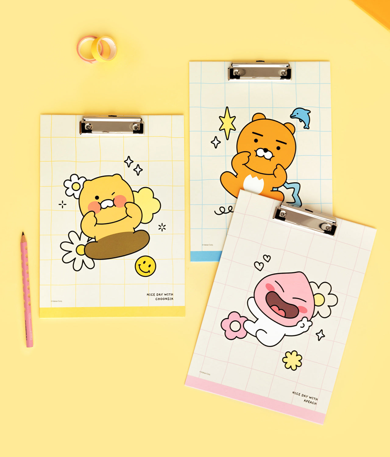 Kakao Friends Apeach Clipboard