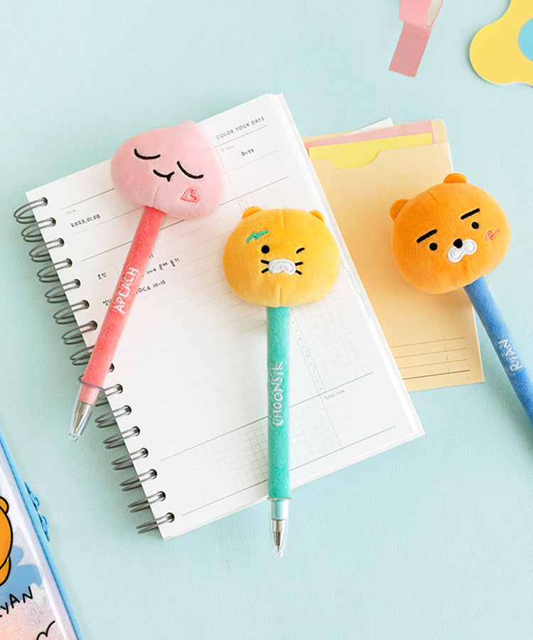Plush Pen Chunsik - Authentic Kakao Friends from Korea | Koolseoul