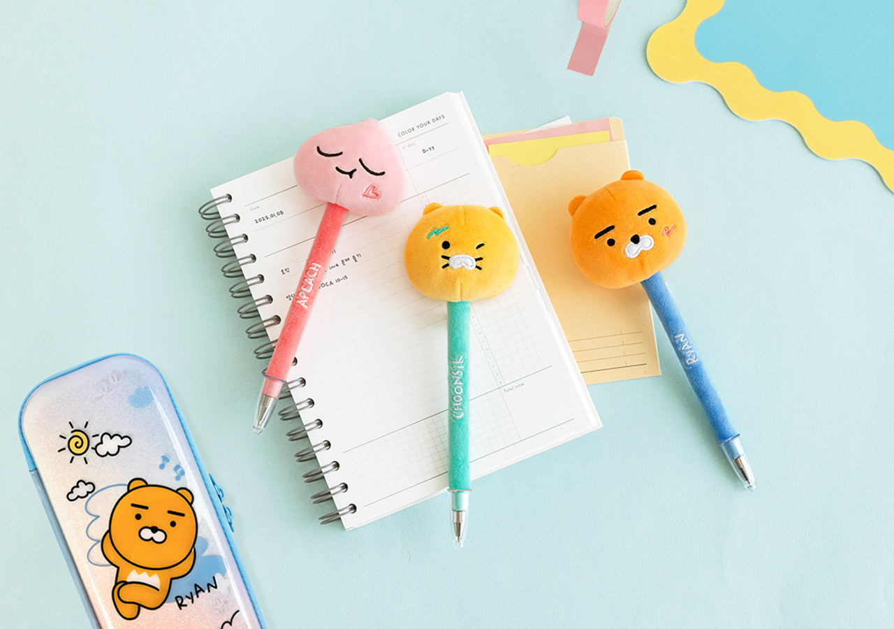 Plush Pen Chunsik - Authentic Kakao Friends from Korea | Koolseoul
