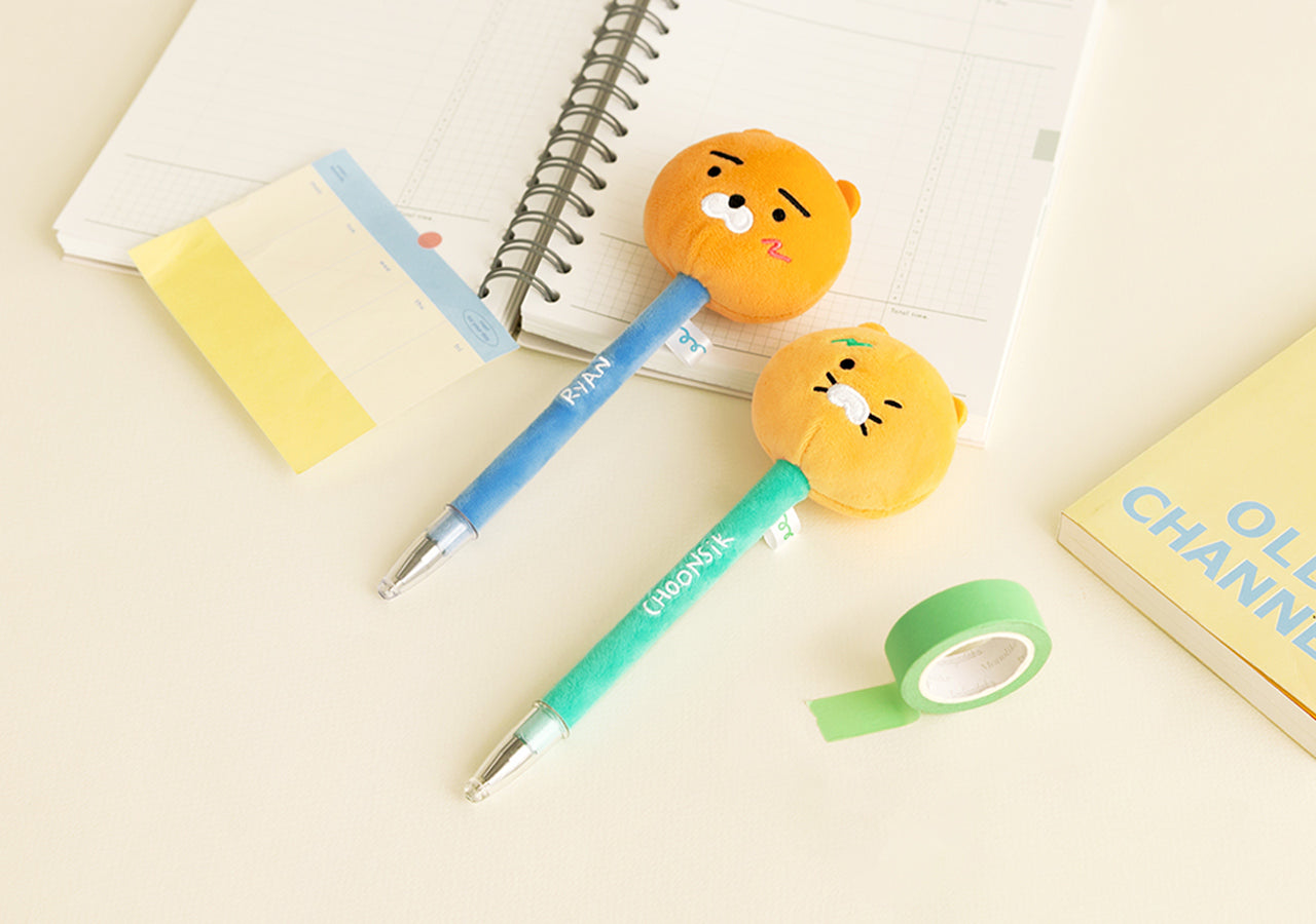 Plush Pen Chunsik - Authentic Kakao Friends from Korea | Koolseoul