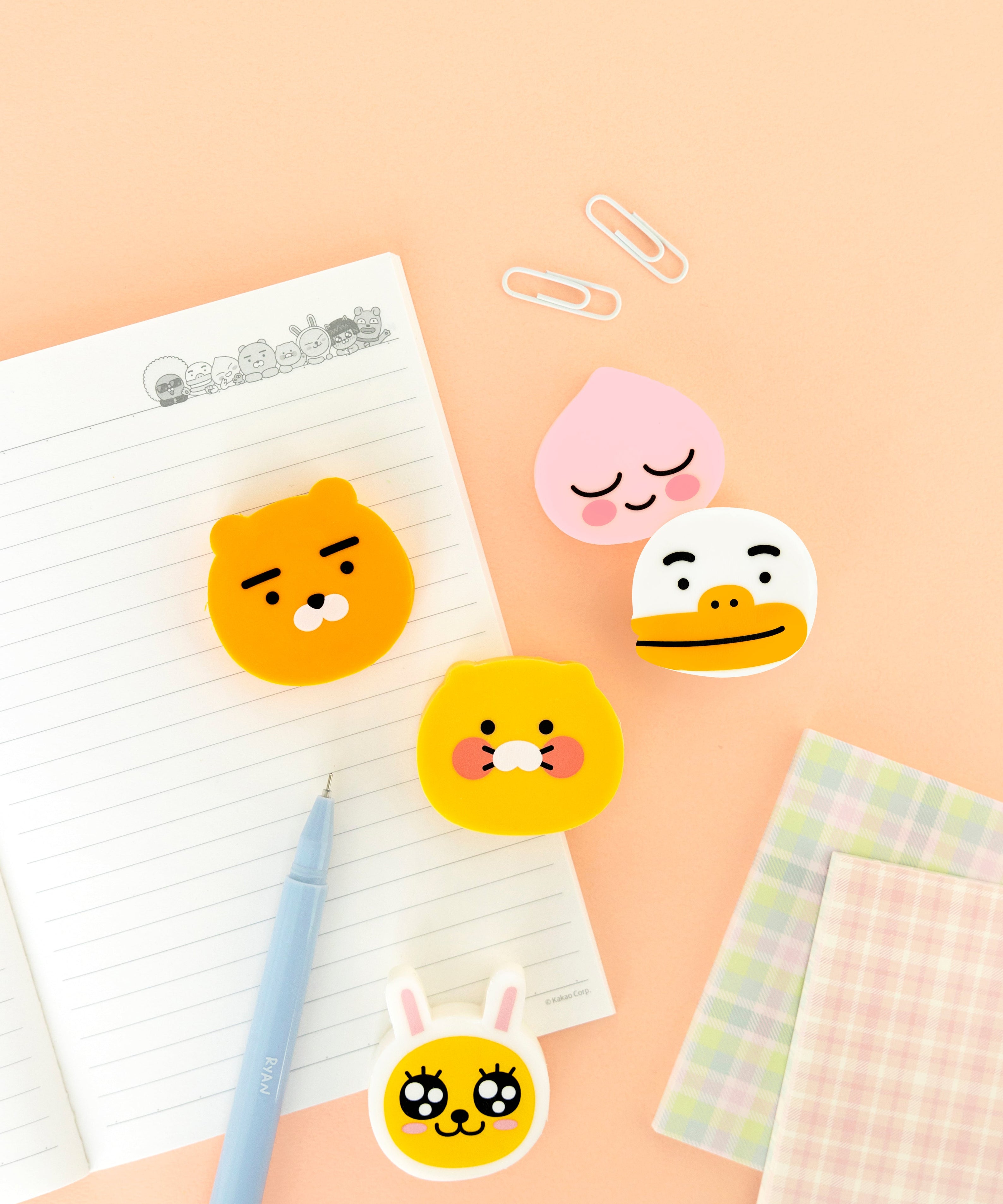Chunsik Eraser Stationery - Official Kakao Friends merchandise | Koolseoul