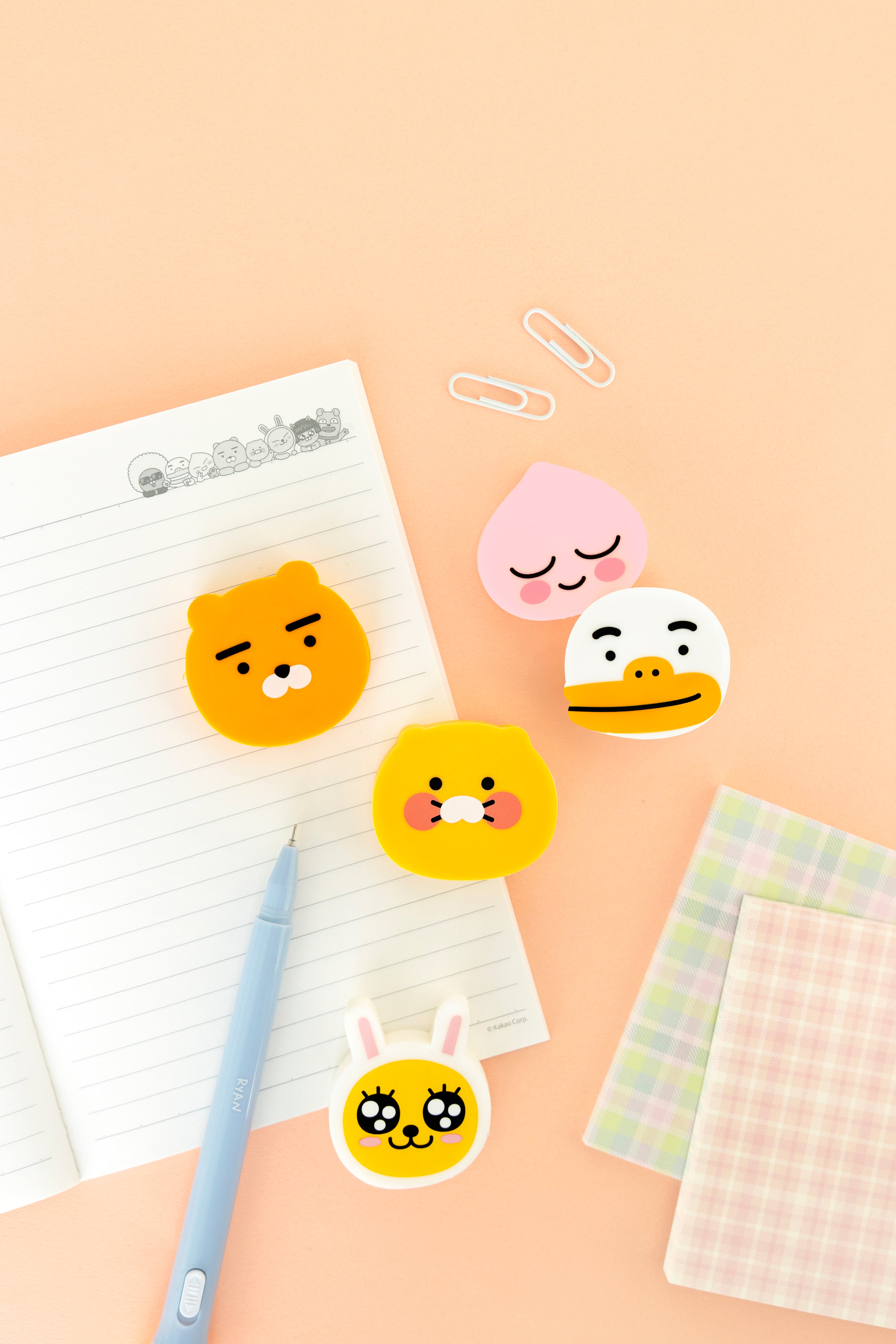 Chunsik Eraser Stationery - Official Kakao Friends merchandise | Koolseoul