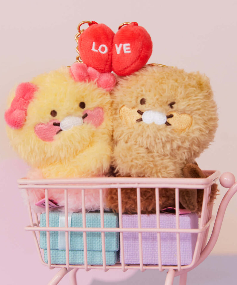 Kakao Friends Chunsik Plush Keyring Set