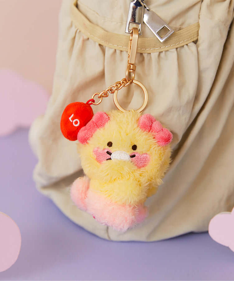 Kakao Friends Chunsik Plush Keyring Set