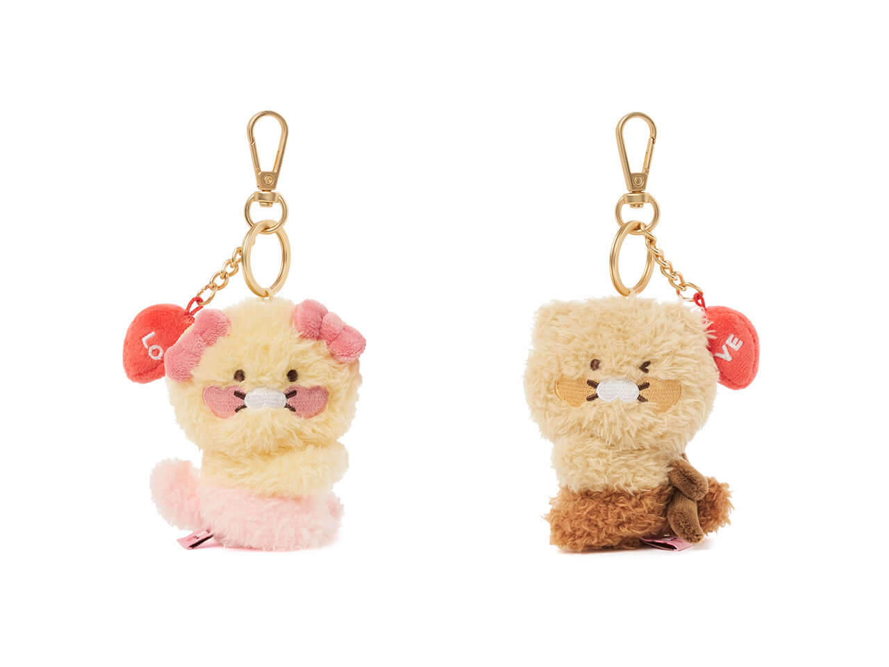 Kakao Friends Chunsik Plush Keyring Set