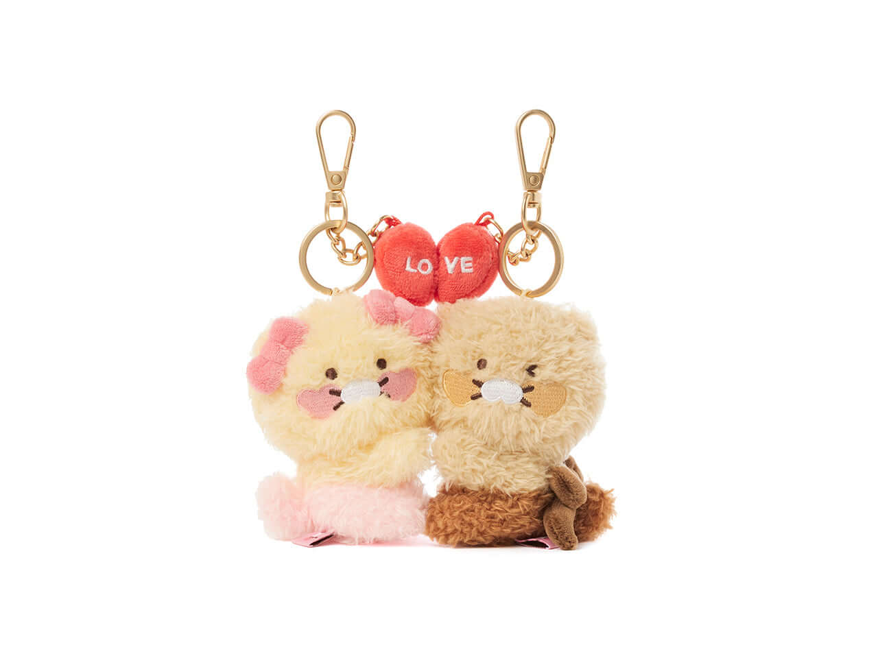 Kakao Friends Chunsik Plush Keyring Set