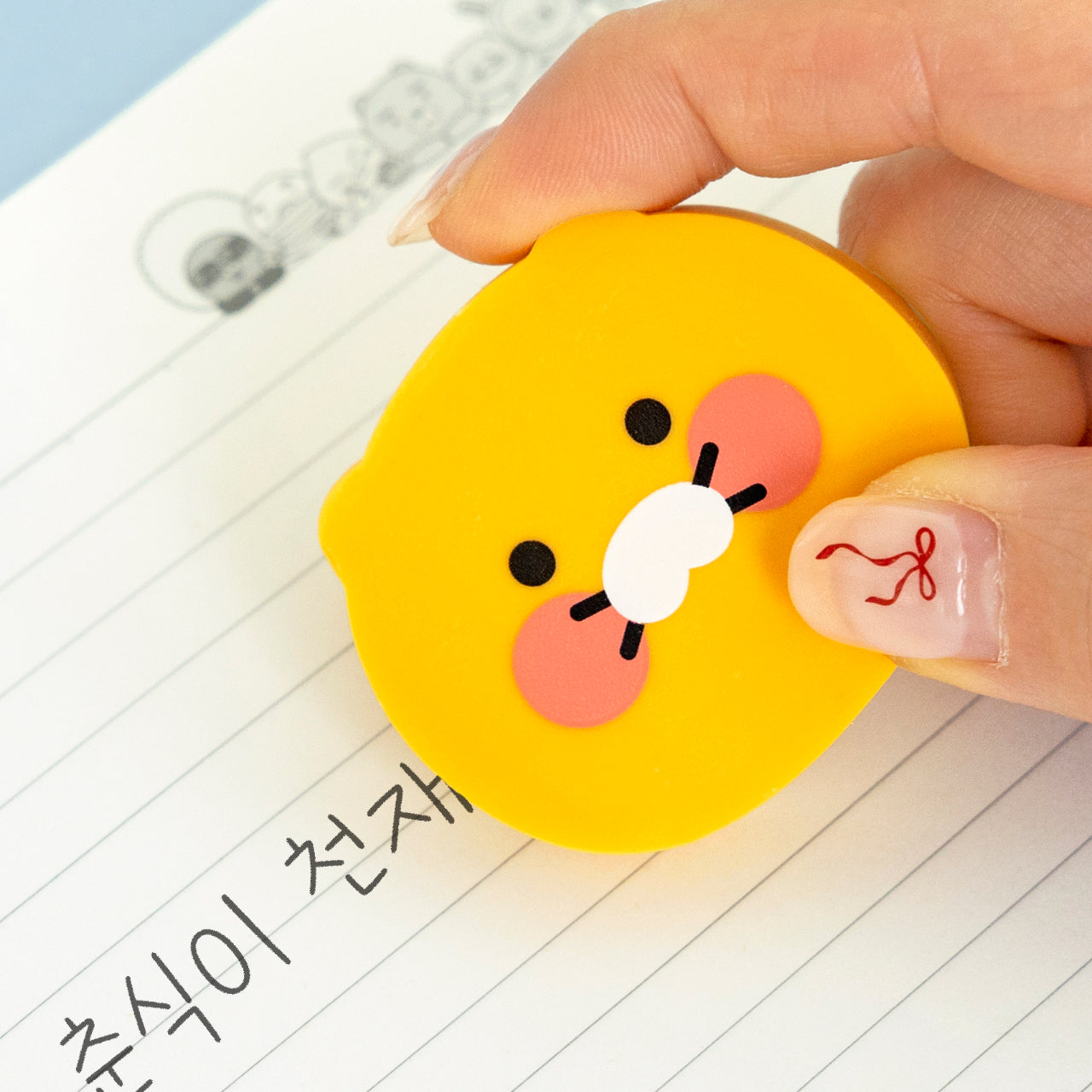 Chunsik Eraser Stationery - Authentic Kakao Friends from Korea | Koolseoul