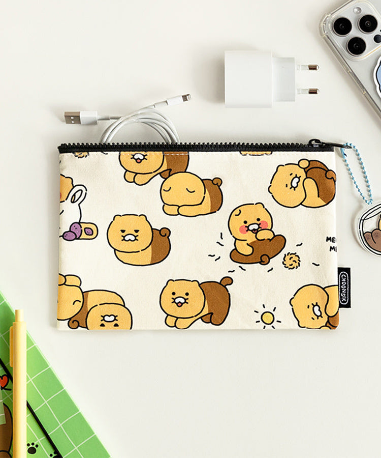 Chunsik Pouch M - Authentic Kakao Friends from Korea | Koolseoul