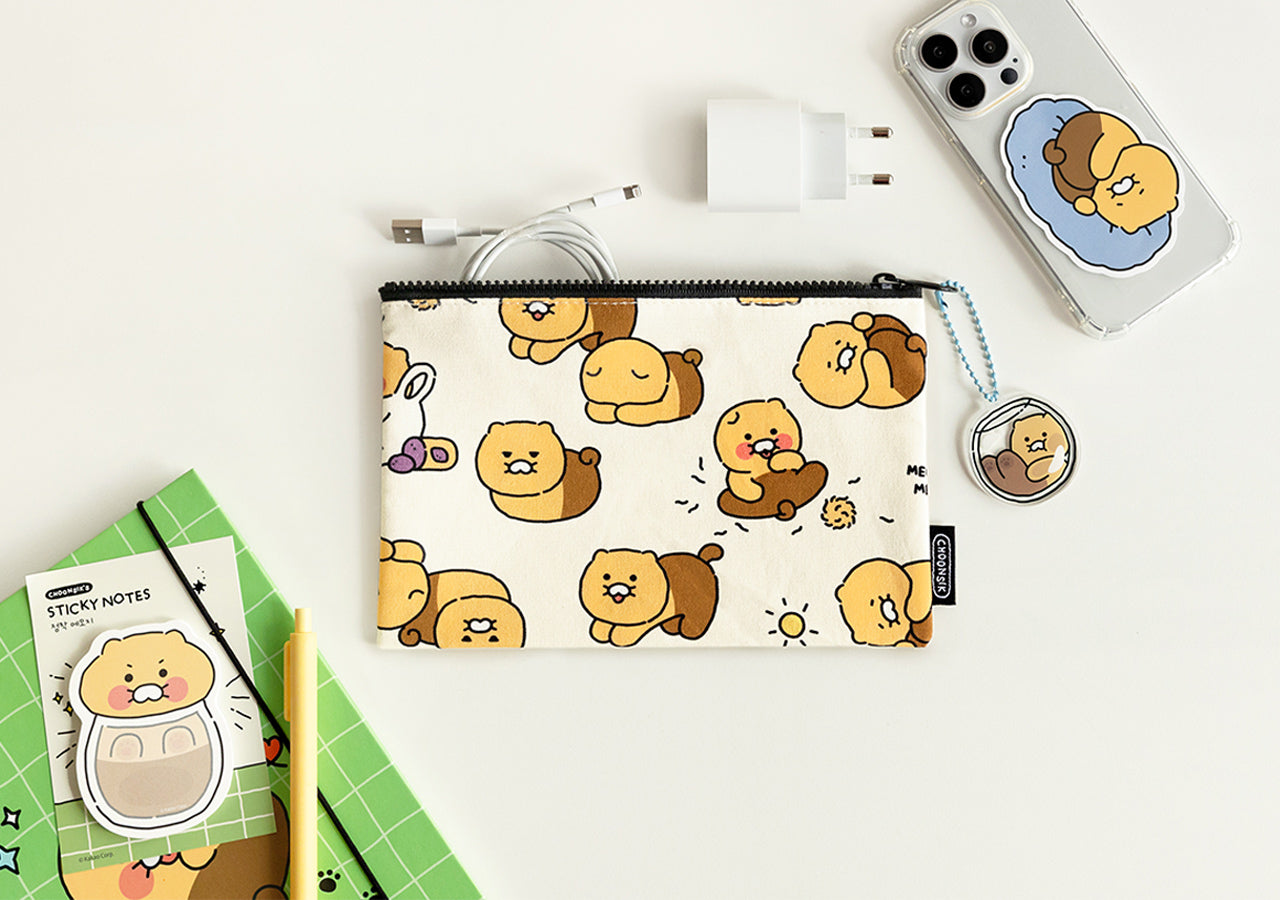 Chunsik Pouch M - Authentic Kakao Friends from Korea | Koolseoul