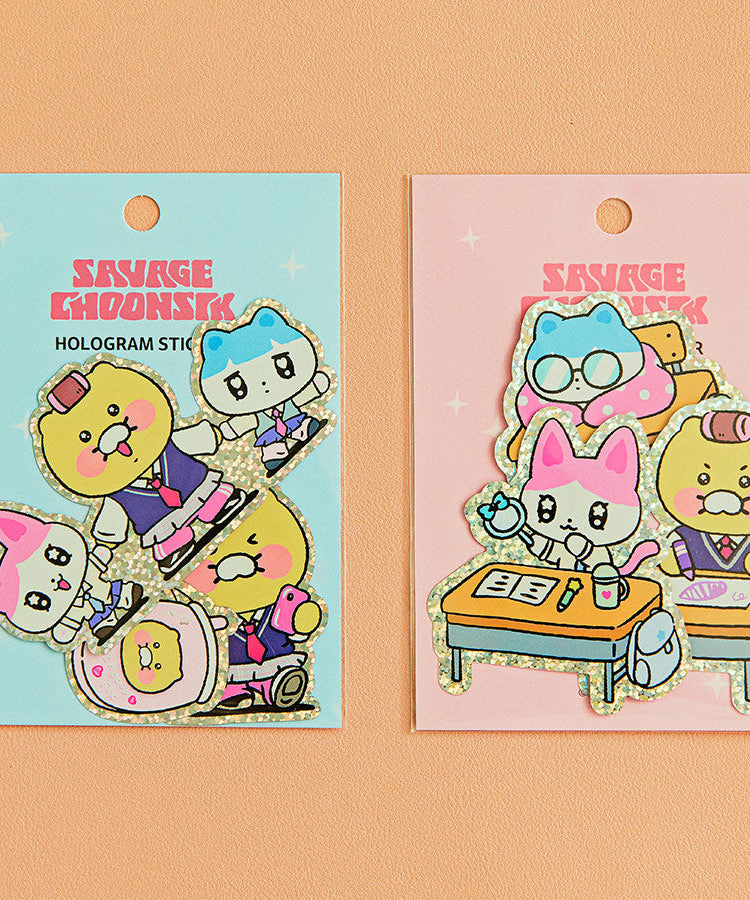 Sticker(Blue) Friends - Korean kawaii Kakao Friends | Koolseoul