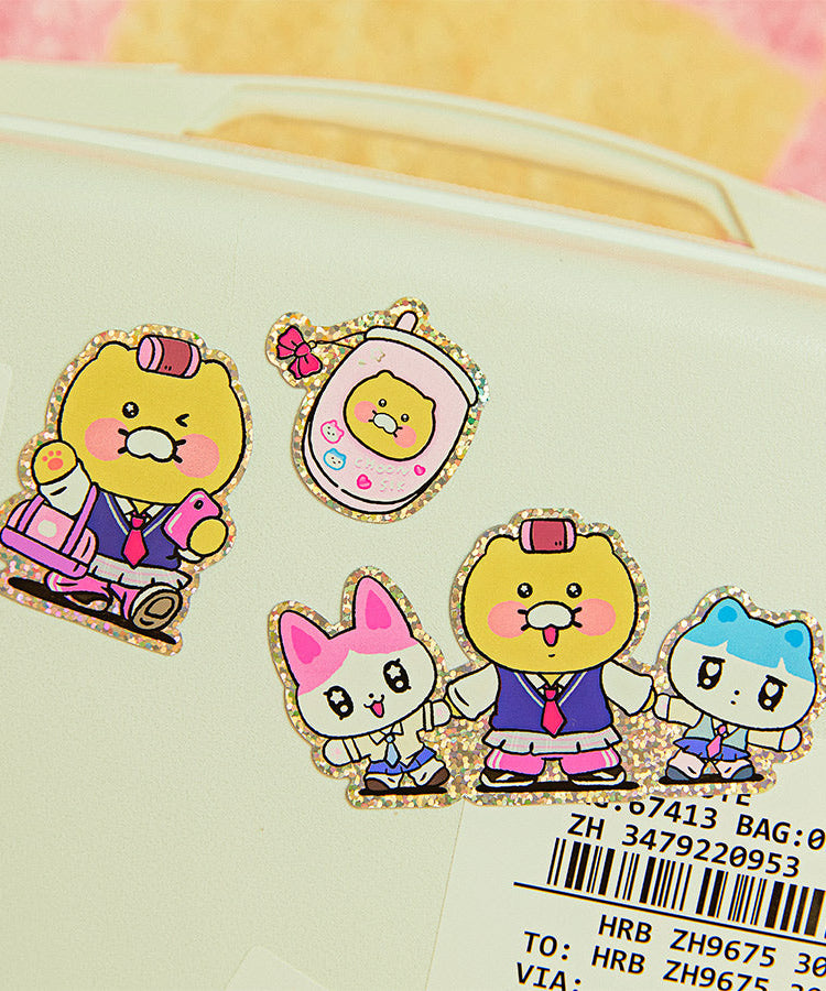 Sticker(Blue) Friends - Official Kakao Friends merchandise | Koolseoul