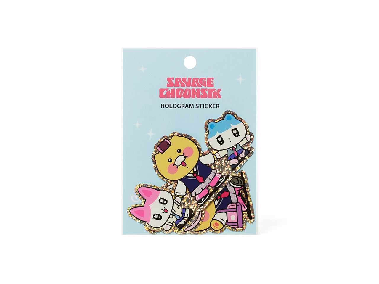 Sticker(Blue) Friends - Authentic Kakao Friends from Korea | Koolseoul